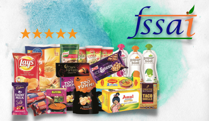 The fssai has issued a draft notification on packaged food star ratings.