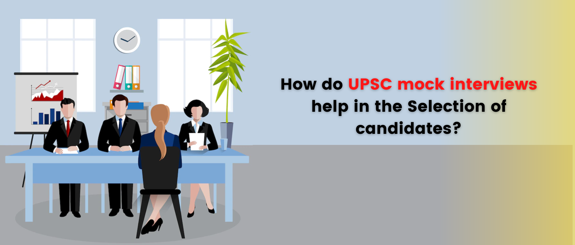 How do upsc mock interviews help in the selection of candidates?