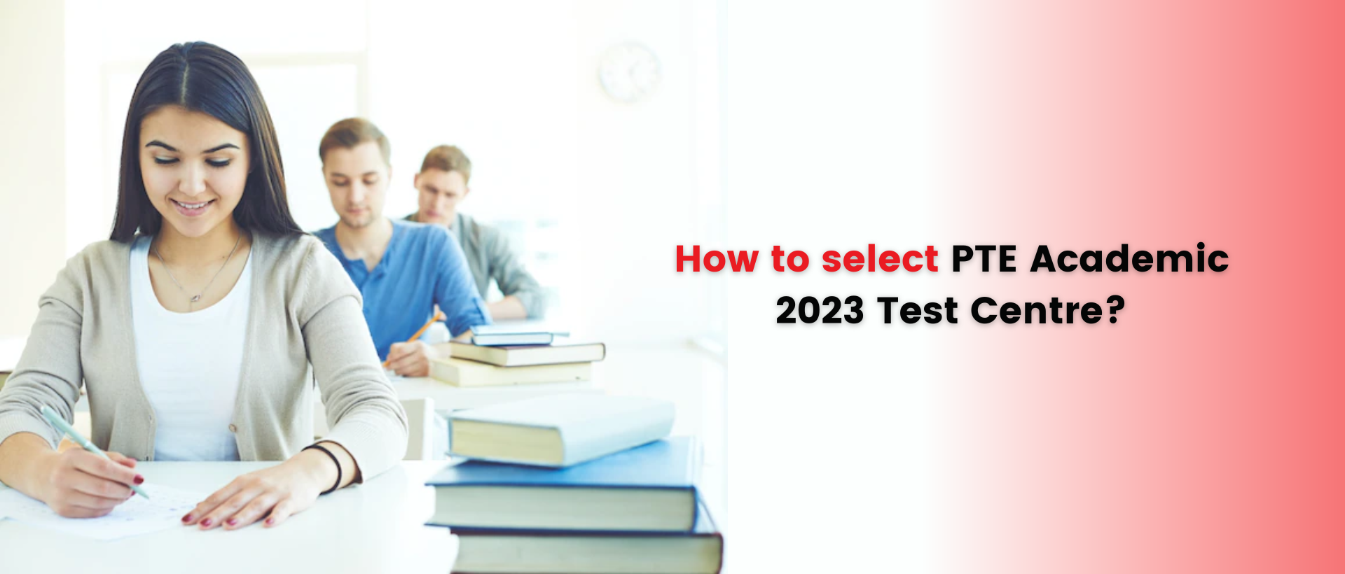 How to select pte academic 2023 test centre?